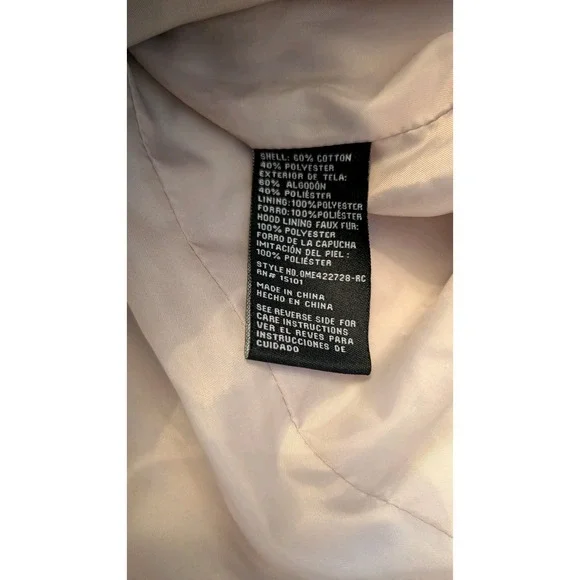 1 Madison Expedition Size L Faux Fur Lined  Hood Sweater Cozy Jacket Winter Snow - Picture 5 of 9